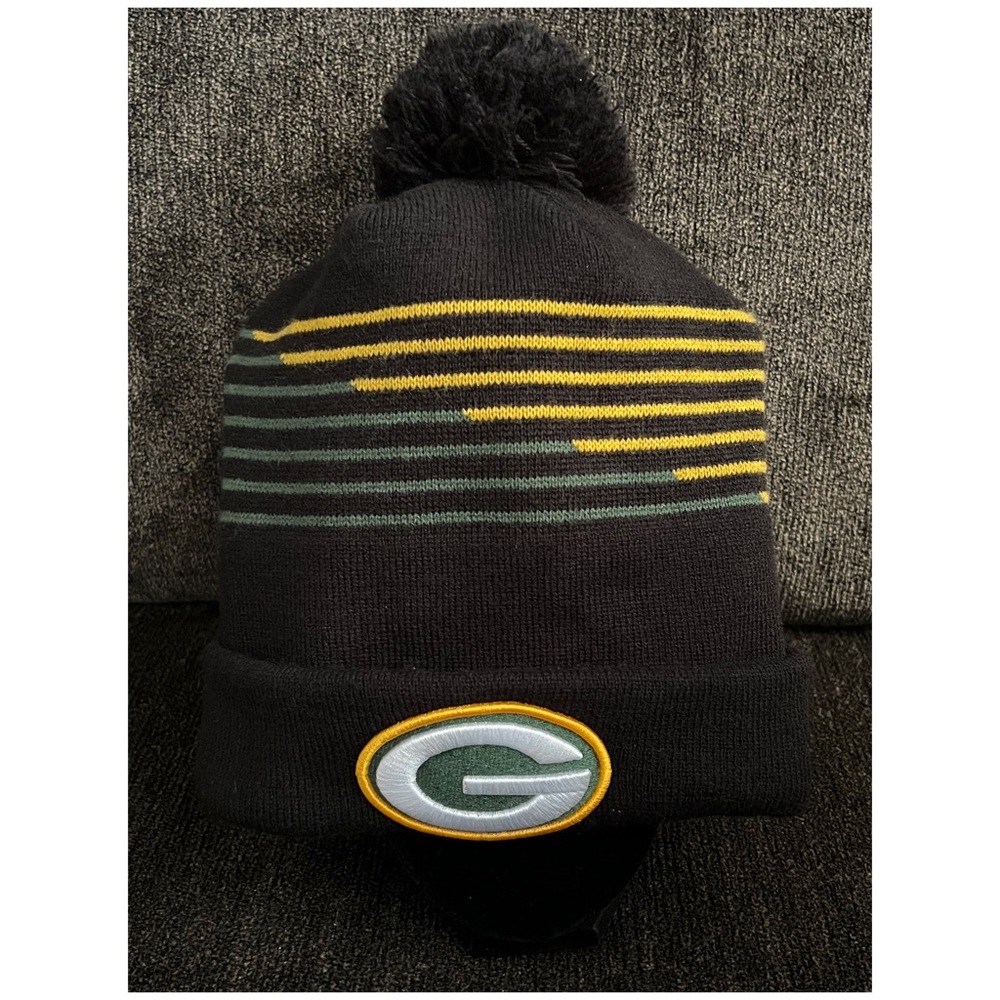 New Era NFL Green Bay Packers Zig Zag Knit Beanie